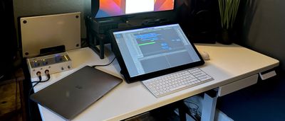 I finally found the solution to my muscle aches in this standing desk
