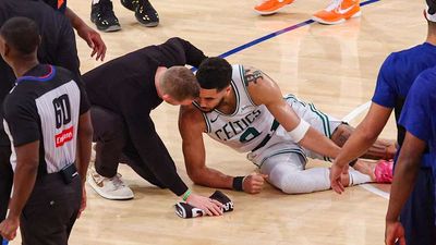 Celtics GM Brad Stevens Seen Doing Special Thing for Jayson Tatum Right After Injury