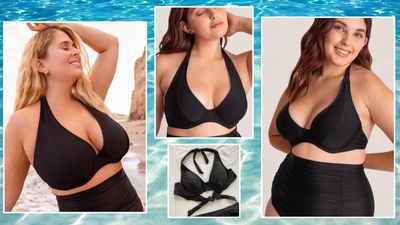 This flattering bikini top is a great shape if you have big boobs - and it's currently 65% off