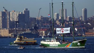 Rainbow Warrior in NZ return, 40 years after bombing