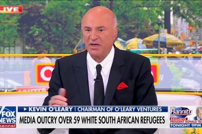 Kevin O’Leary insists that Trump granting refugee status to white South Africans ‘has nothing to do with race’