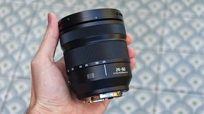 The Panasonic Lumix S 24-60mm f/2.8 is a smaller and lighter large-aperture standard zoom lens