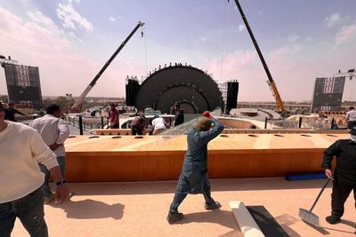 Pressure grows on Fifa as reports warn of serious risk to workers amid Saudi World Cup building boom