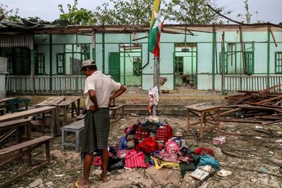 'Children Are Innocent': Myanmar Families In Grief After School Air Strike