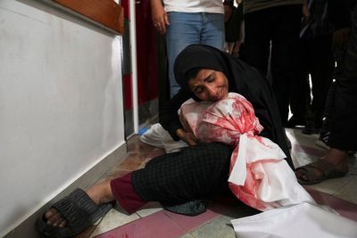 AP PHOTOS: Israeli airstrikes in Gaza kill dozens of people