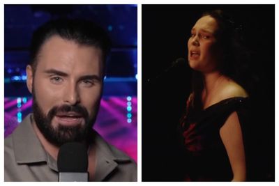 Eurovision host Rylan Clark forced to apologise for technical 'mess' during live semi-final