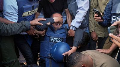 Grief and evacuations follow Israeli strike on Gaza's European Hospital