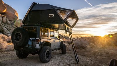 This monster rooftop tent is bigger than most bedrooms (and sets up in seconds)