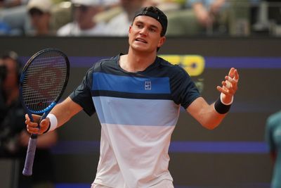 Jack Draper out of Italian Open after straight-sets defeat by Carlos Alcaraz