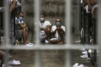 WATCH: Venezuelans in El Salvador's Infamous CECOT Prison Plead for Freedom