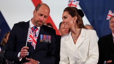 Prince William and Kate Middleton shared a tender gesture you might’ve missed at the VE Day concert