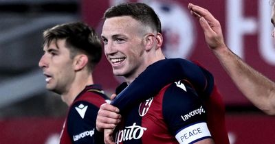 Scotland midfielder Lewis Ferguson captains Bologna to Coppa Italia glory