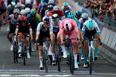 Giro d'Italia: Mads Pedersen extends his lead with third win on stage 5 in Matera