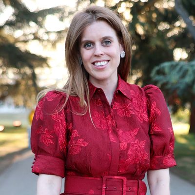 Princess Beatrice Pairs $34,000 in Diamonds With a Bold Red Gown at Rare Joint Event With King Charles and Queen Camilla