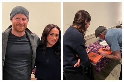 Meghan Markle declares she's in her 'concert era' as she and Prince Harry cosy up backstage with James Taylor