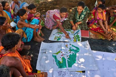 In India, Indigenous women and their 'dream maps' seek to protect lands from climate change