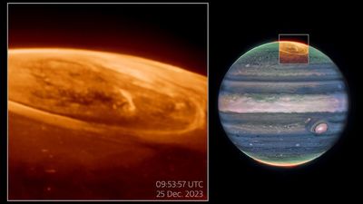 James Webb telescope reveals 'impossible' auroras on Jupiter that have astronomers scratching their heads