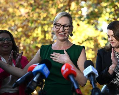 Larissa Waters urges Labor to be bold while Liberals in ‘electoral wilderness’ and says Greens hurt by ‘Trump effect’
