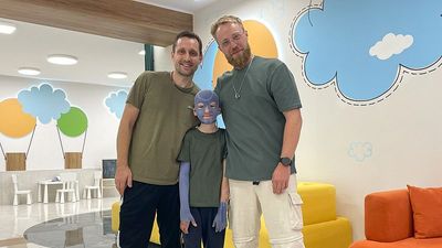 How Ukraine's medevac programme helped save a boy severely burned in a missile strike