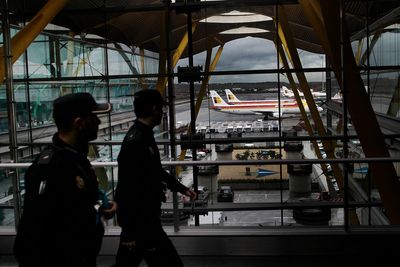 Spain to limit access to Madrid airport for nontravelers because of homeless encampment problem