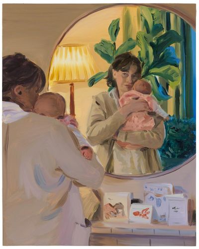 Breast pumps, babygrows and unfinished drinks: the stunning parenting paintings every mother should see