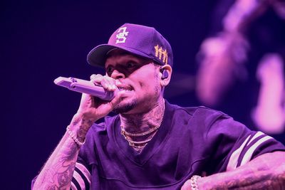 Chris Brown arrested in Manchester over alleged bottle attack that dates back two years