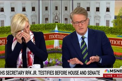 MSNBC host loses it laughing over RFK swimming in sewage-filled creek