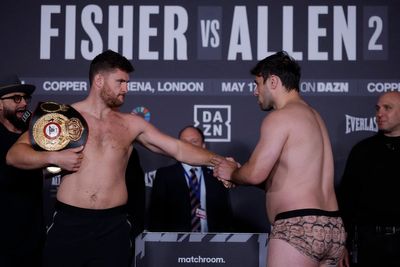 Fisher vs Allen 2: Fight time, undercard, latest odds, prediction, ring walks tonight
