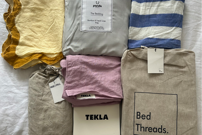 6 best linen bedding sets in 2026, tried and tested for better sleep