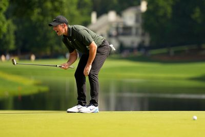 Rory McIlroy struggles at US PGA Championship as Luke Donald shares lead