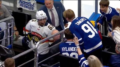 Brad Marchand Looked So Pleased While Being Heckled by Maple Leafs Fans in Game 5