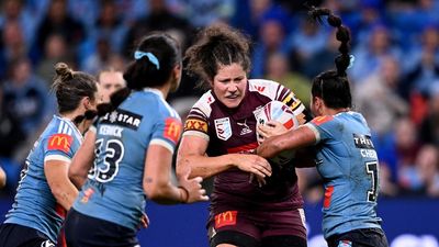 Origin ace Cherrington has a laugh at QLD's expense