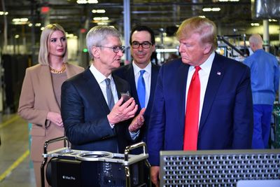 Trump is playing a 'game of chicken' with Tim Cook over Apple's India production to pressure for 'full-blown' U.S. manufacturing, analyst says