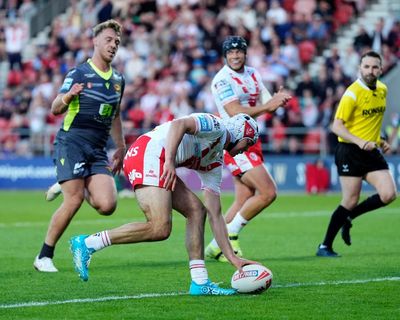 St Helens find hope and a new hero in seven-try rout of Catalans Dragons