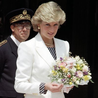 Princess Diana's Blue Cannes Gown Isn't the Only French Girl Dress She Wore to the Film Festival 38 Years Ago