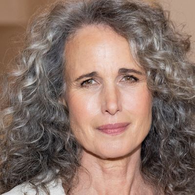 Andie MacDowell’s Gray French Twist Deserves Its Own Palme d'Or