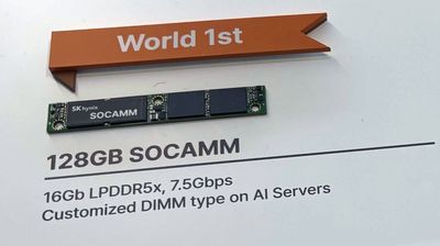 Nvidia postpones disruptive new SOCAMM memory tech — originally planned for Blackwell Ultra GB300, now scheduled for Rubin/Rubin Ultra