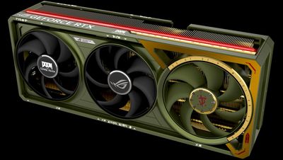 Asus RTX 5080 Doom-inspired GPU costs as much as an RTX 5090