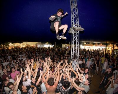 ‘He left an incredible mark’: how a festival organiser’s murder galvanised Venice’s underground music scene