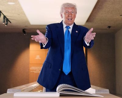 Trump claims ‘8647’ photo from former FBI director James Comey was call to assassinate him – US politics live