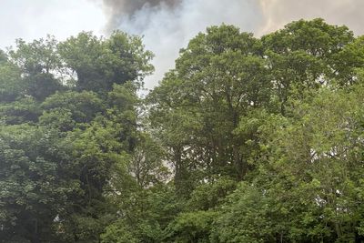 Bicester fire: Huge smoke clouds billow from deadly blaze at former RAF base