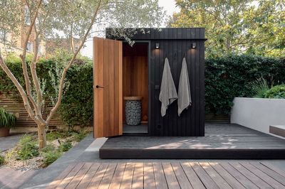 The rise of the 'spa-den': saunas, outdoor showers and ice baths taking over London gardens