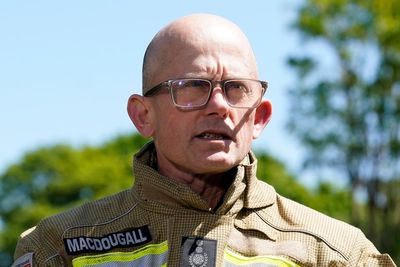 Watch: Oxfordshire fire chief tears up in tribute to colleagues who died after Bicester blaze: ‘Unwavering bravery’
