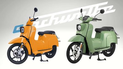 This Oddball Electric Scooter Is More Than Just a Throwback