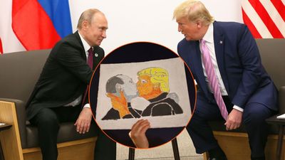 ‘He wasn’t going if I wasn’t there’: Trump says nothing’s getting done until he and Putin can ‘get together,’ whatever that means