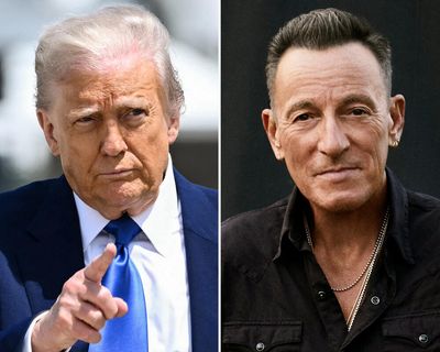 ‘This dried out prune of a rocker’: Donald Trump attacks Bruce Springsteen after musician’s fiery speeches