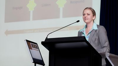Guns, grit and Geneva: nurse's path to global spotlight