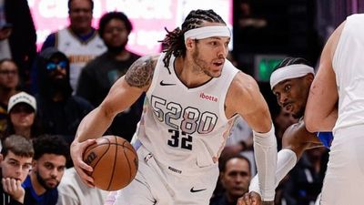 Denver's Aaron Gordon injured his hamstring late in Game 6 on Thursday night
