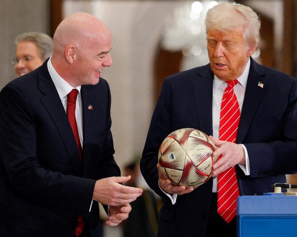 Gianni Infantino under pressure to release details of Gulf trip with Donald Trump