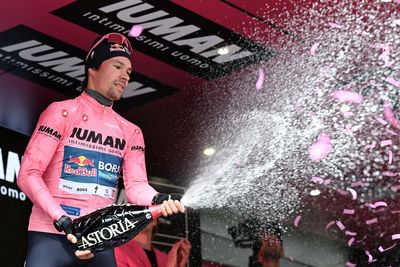 Primoz Roglic takes Giro d’Italia lead as Juan Ayuso wins stage seven